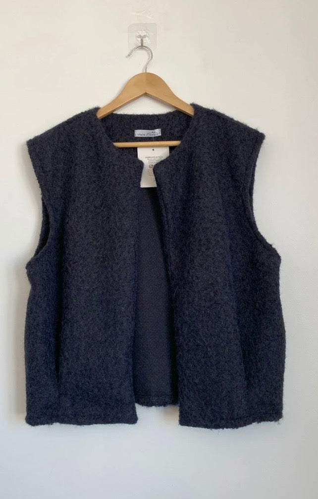 Gilet sans manches Bleu Marine