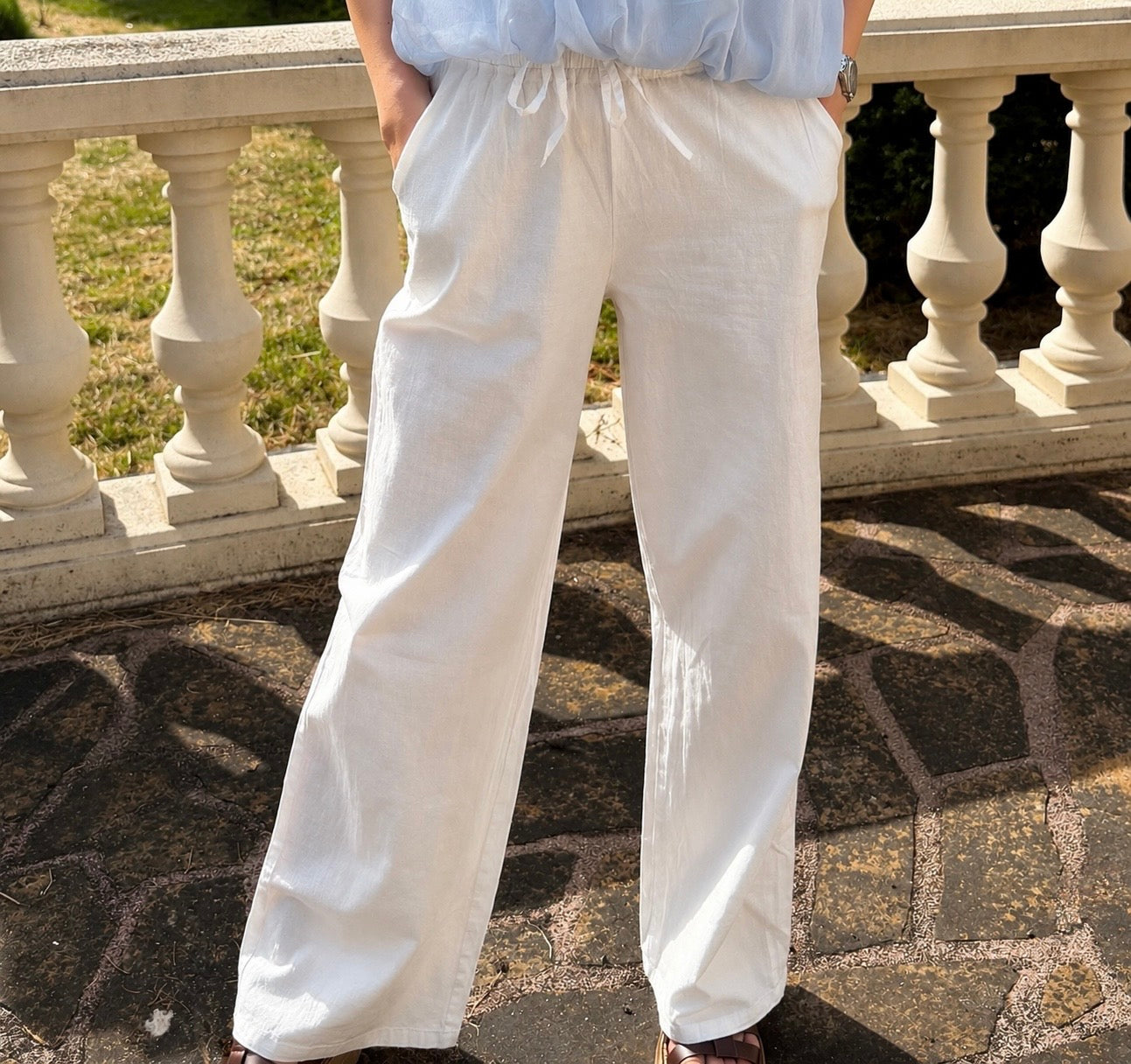 Pantalon Milia Blanc