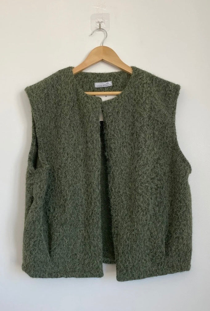 Gilet sans manches Kaki